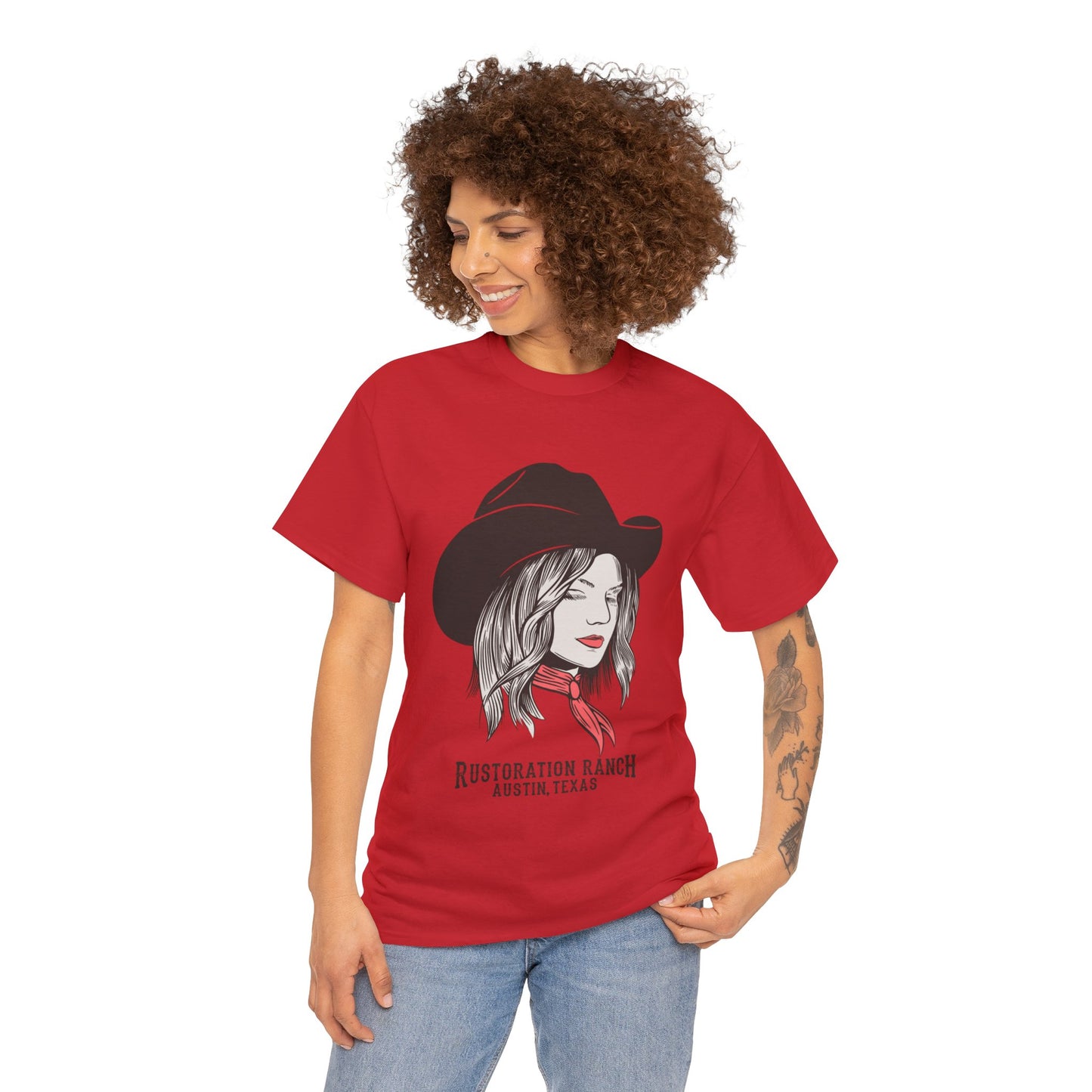 Cowgirl Unisex Heavy Cotton Tee