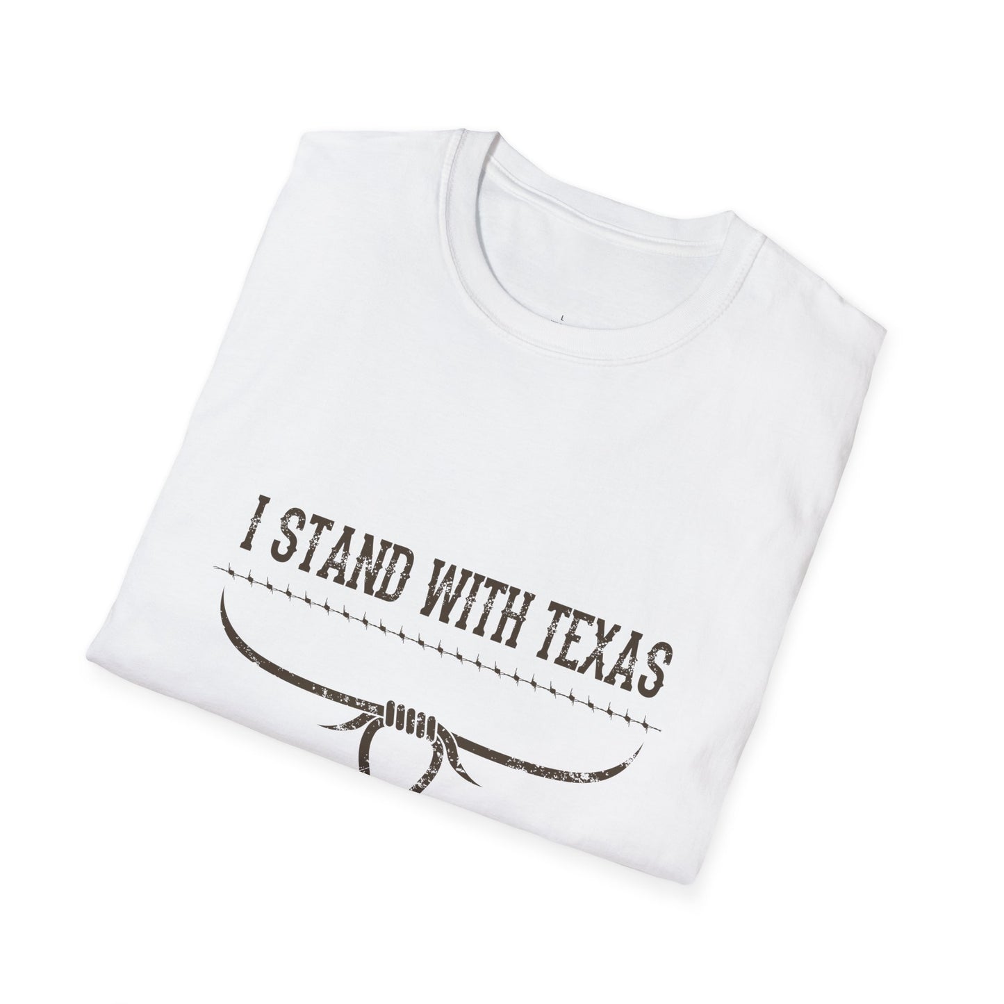 I Stand with Texas Softstyle T-Shirt