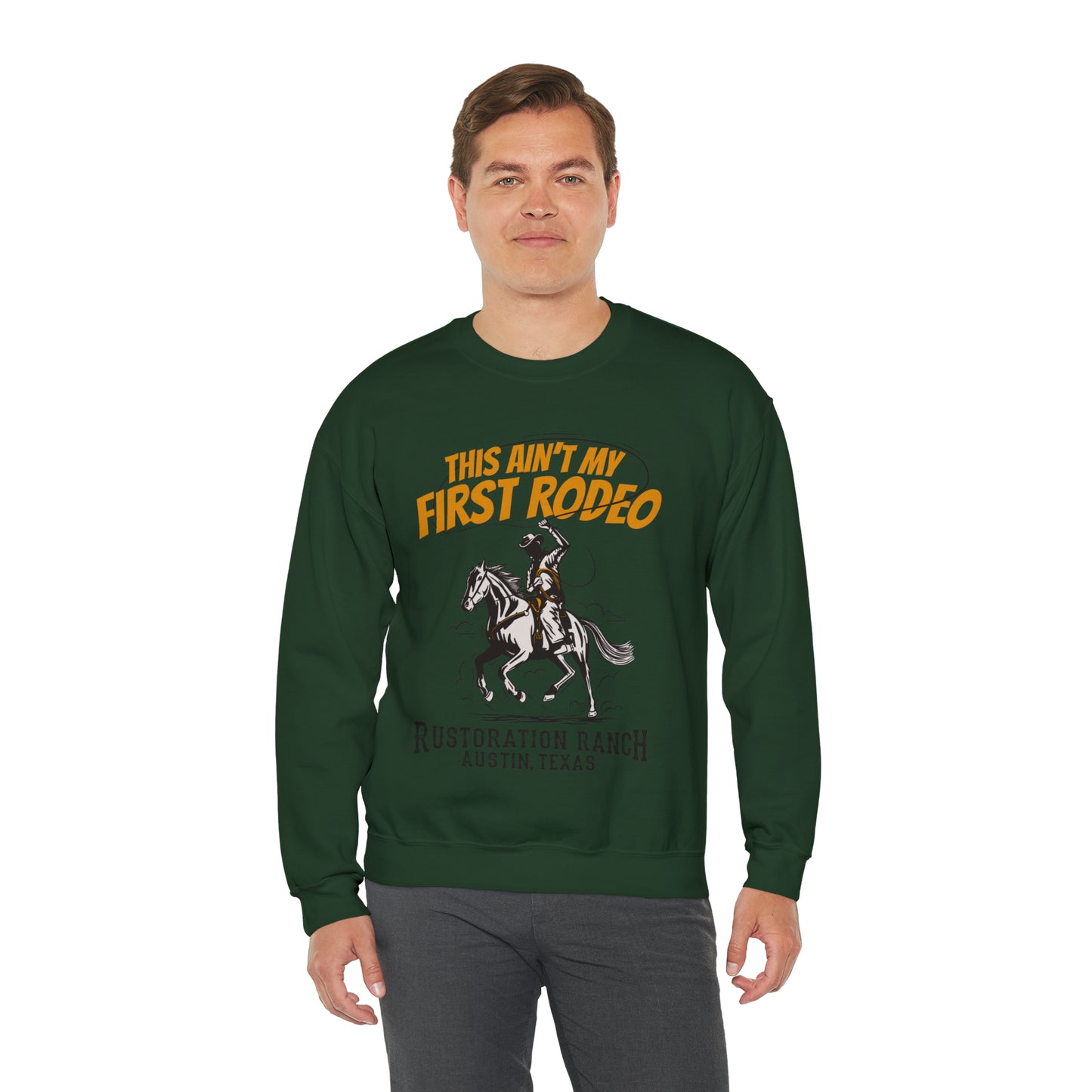 Rodeo Unisex Heavy Blend™ Crewneck Sweatshirt