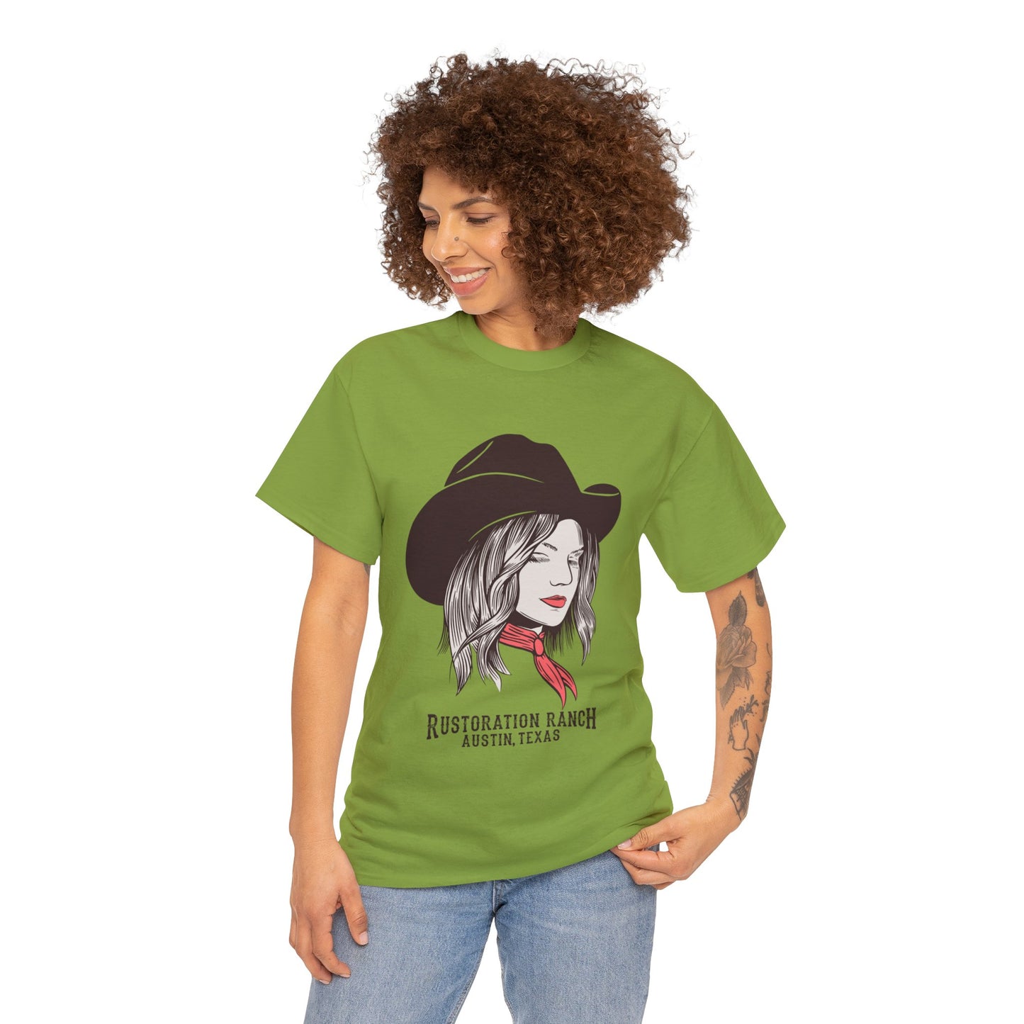 Cowgirl Unisex Heavy Cotton Tee