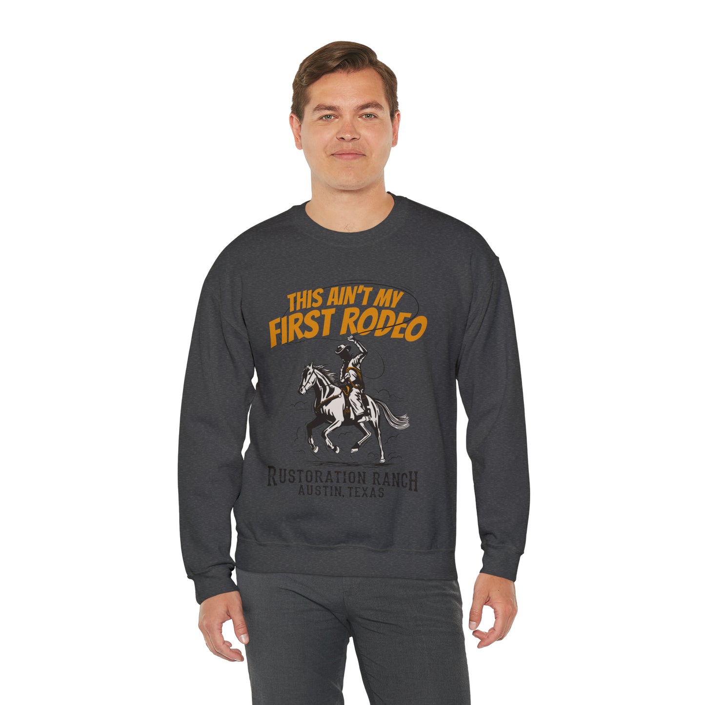 Rodeo Unisex Heavy Blend™ Crewneck Sweatshirt