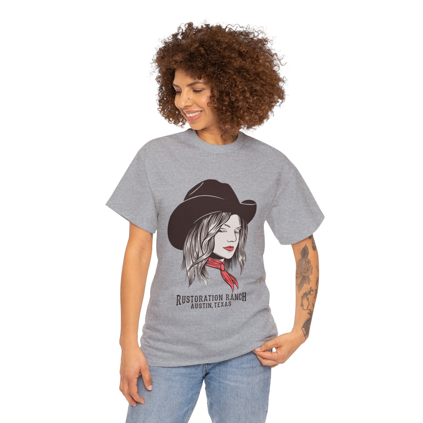 Cowgirl Unisex Heavy Cotton Tee