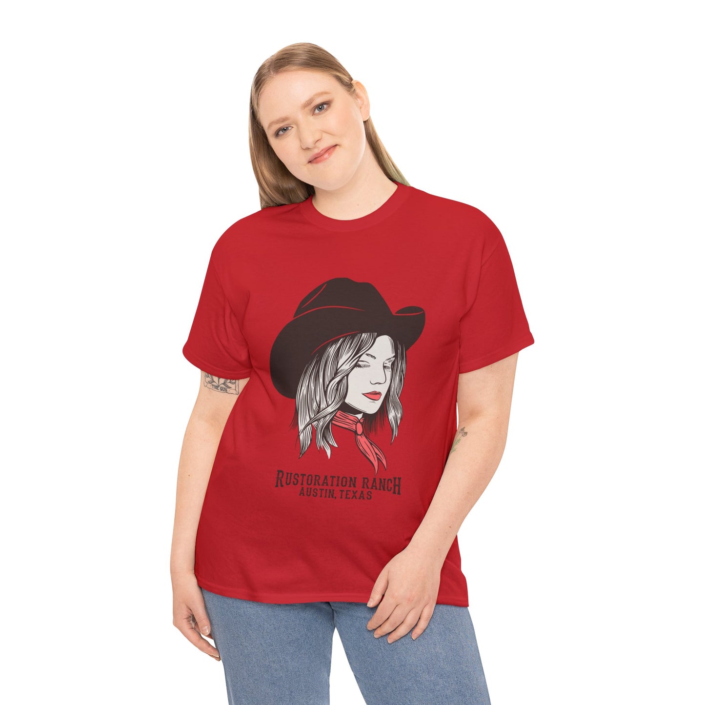 Cowgirl Unisex Heavy Cotton Tee