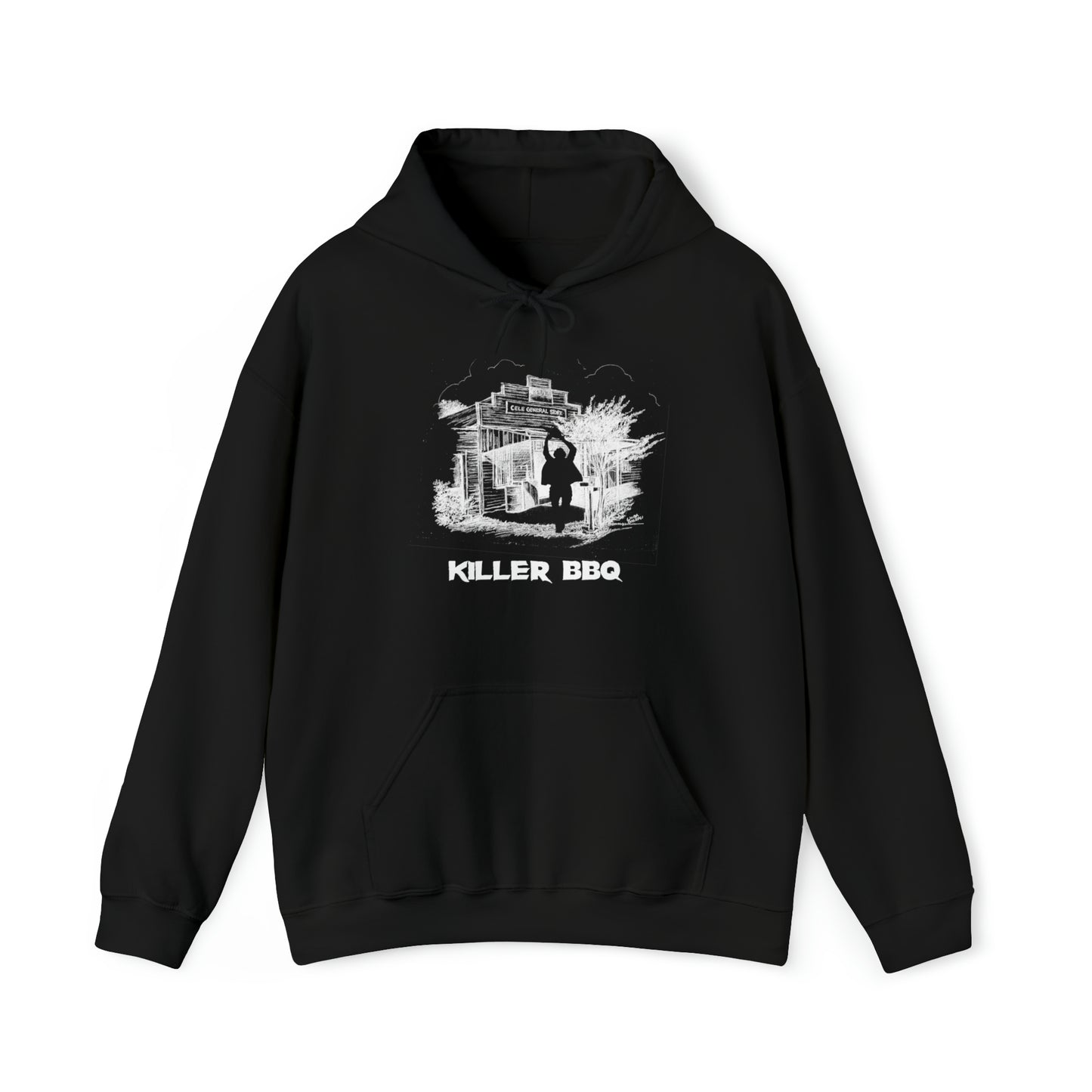 Cele Killer BBQ Unisex Heavy Blend™ Hooded Sweatshirt