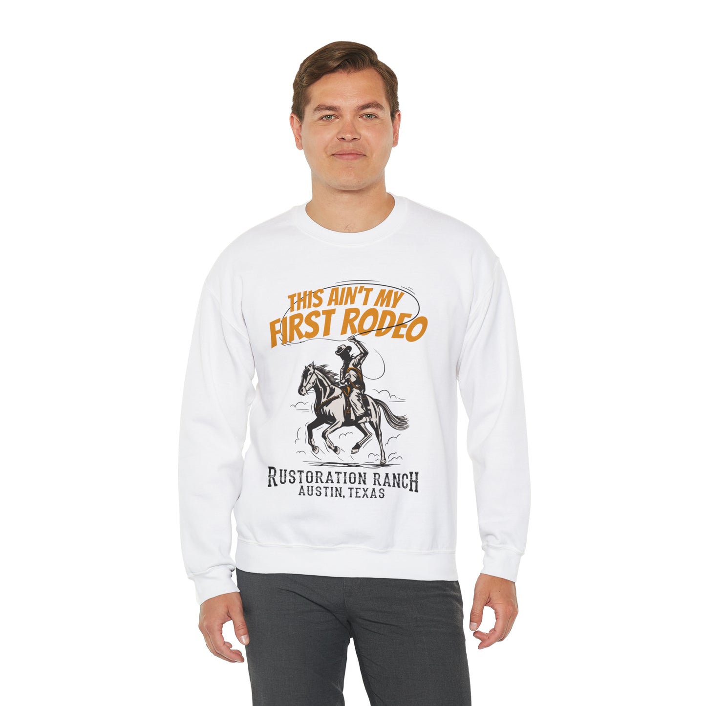 Rodeo Unisex Heavy Blend™ Crewneck Sweatshirt