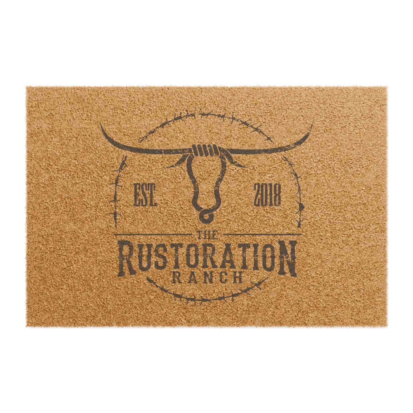 Rustoration Ranch Logo Doormat