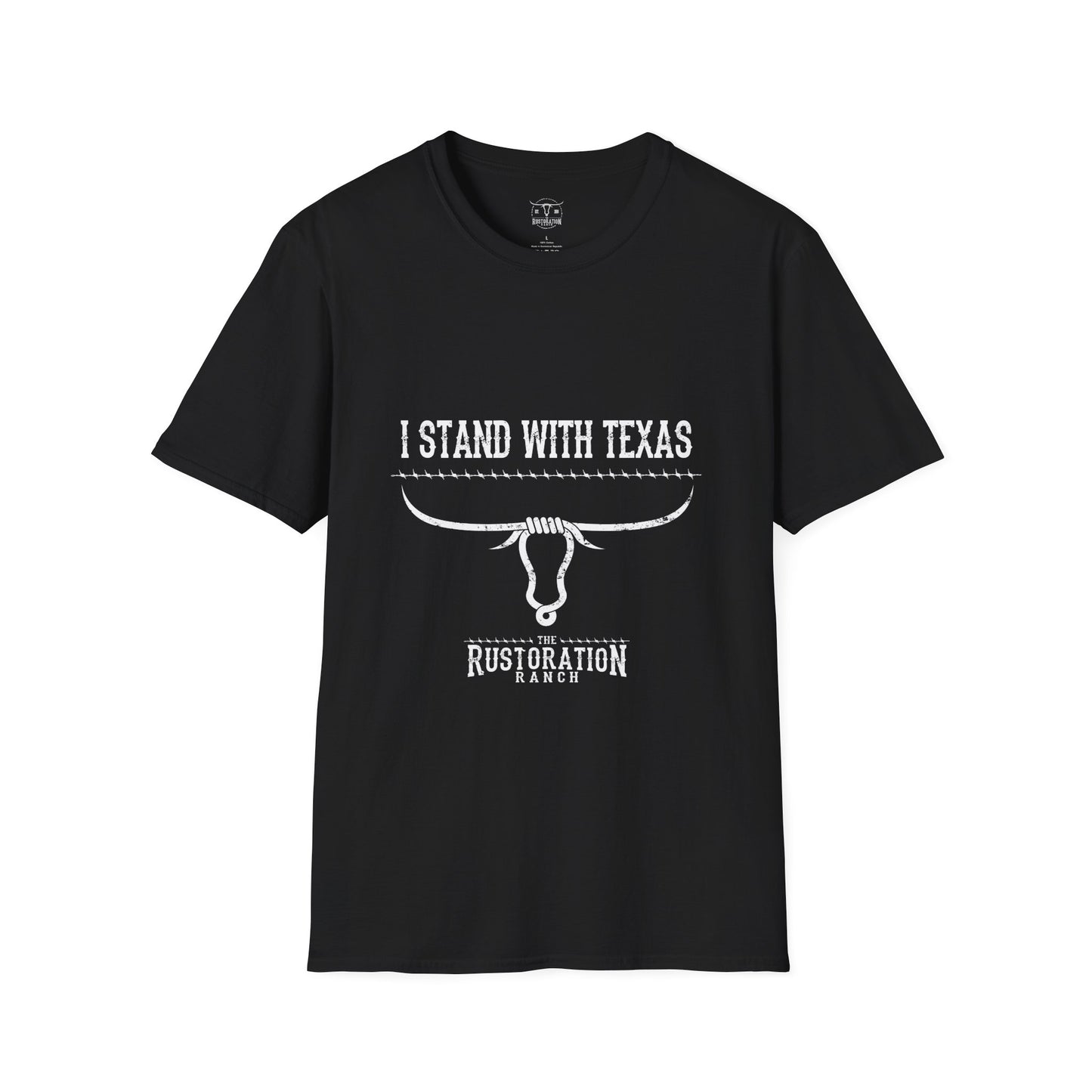 I Stand with Texas Softstyle T-Shirt