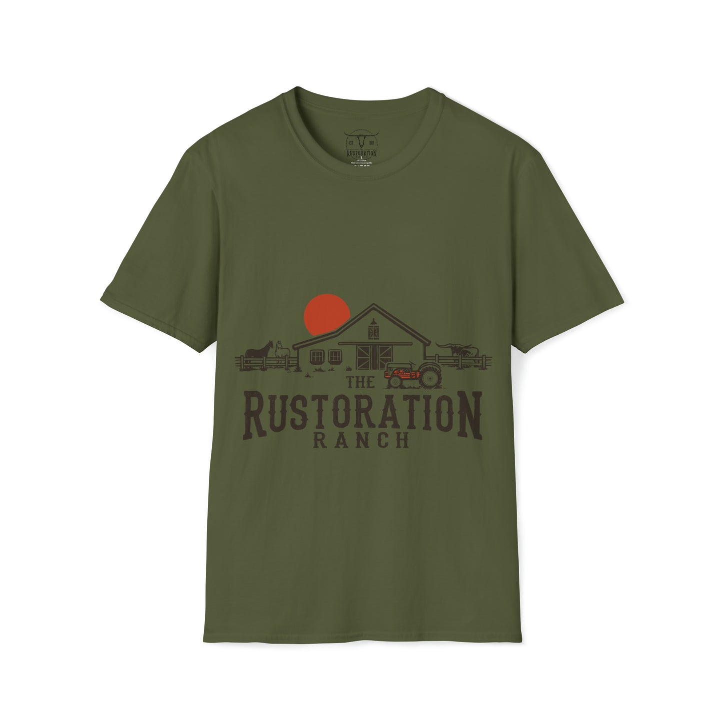 Rustoration Ranch Art T-Shirt