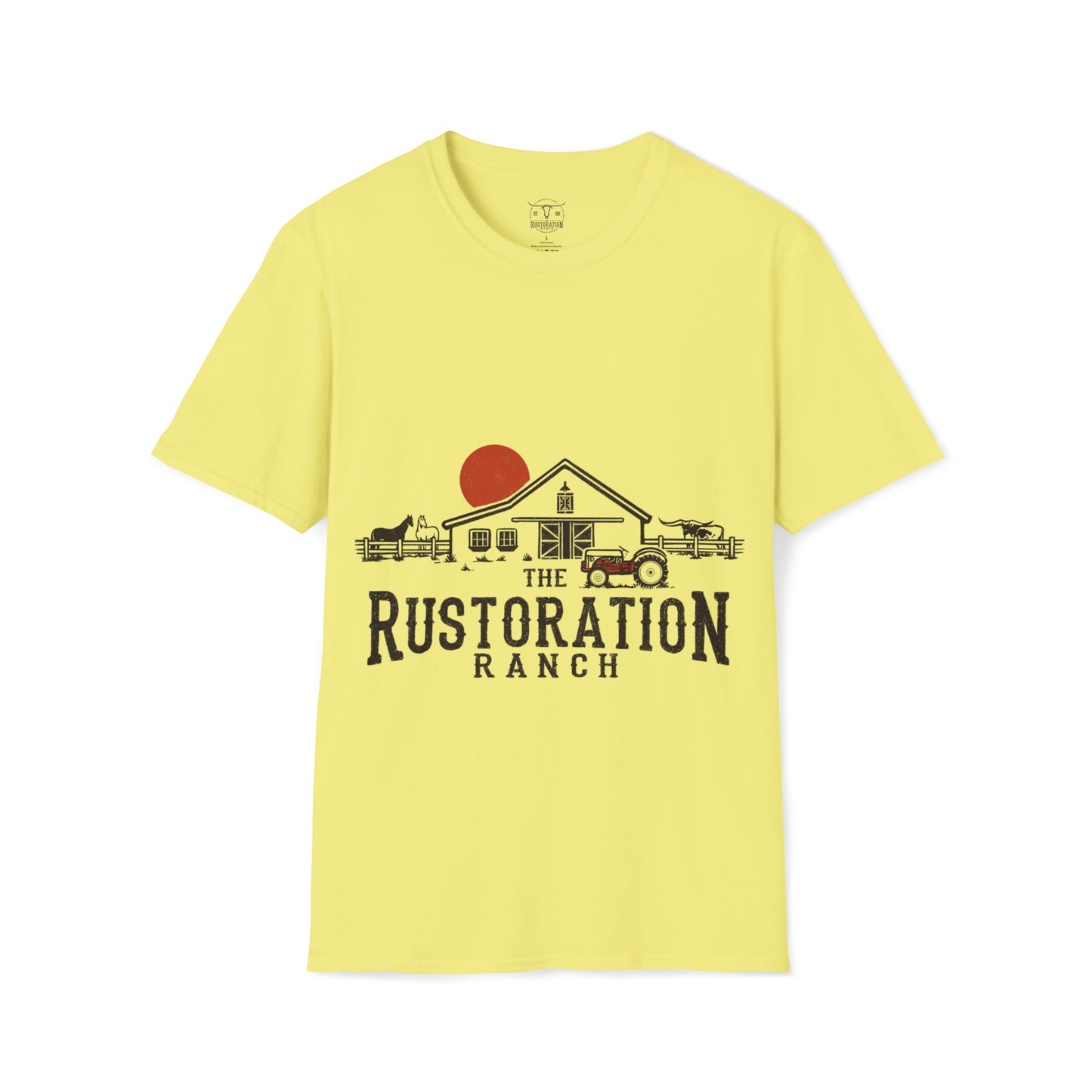 Rustoration Ranch Unisex Softstyle T-Shirt