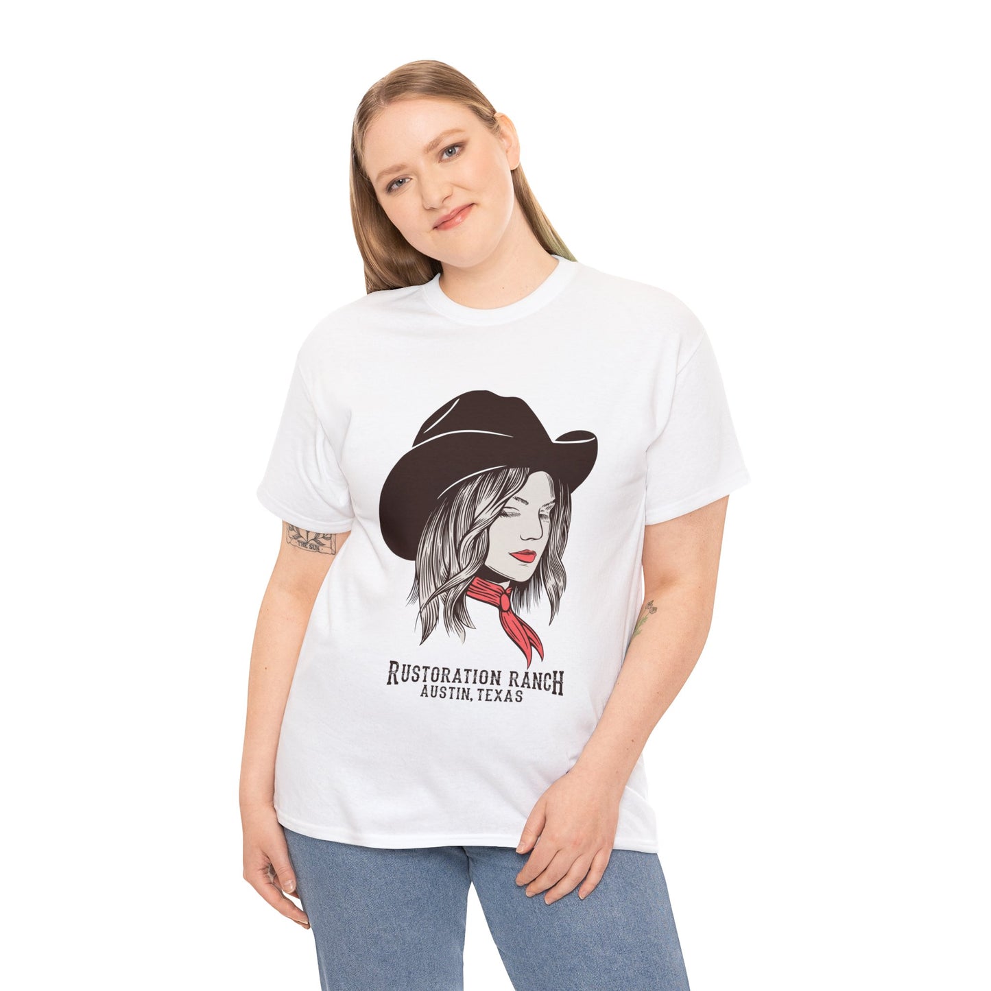 Cowgirl Unisex Heavy Cotton Tee