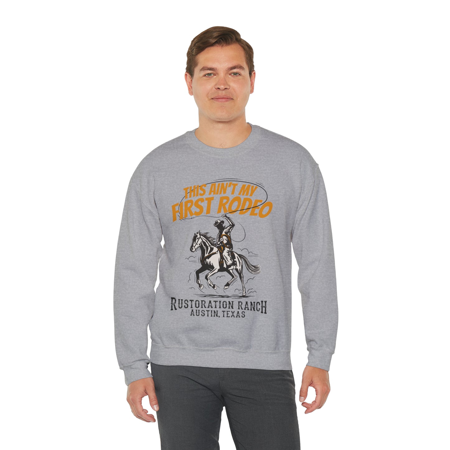 Rodeo Unisex Heavy Blend™ Crewneck Sweatshirt