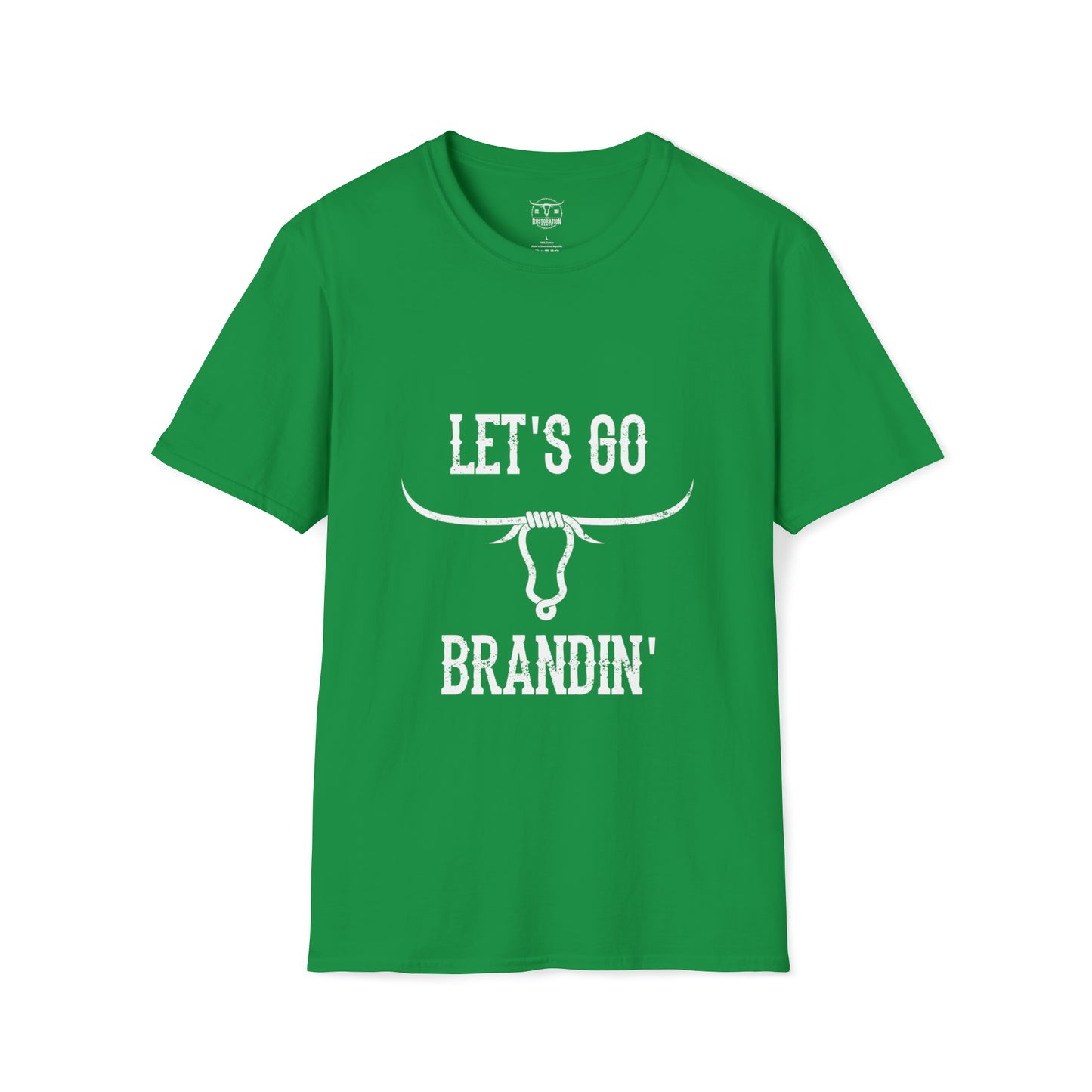 LET'S GO BRANDIN' Dark Unisex Softstyle T-Shirt