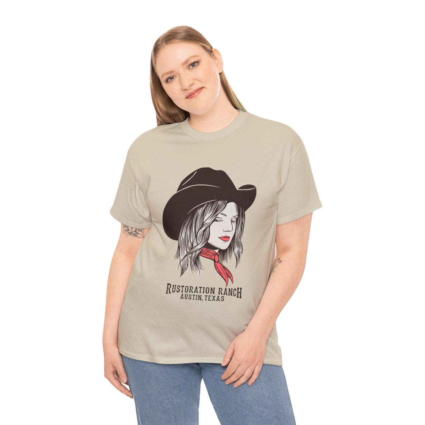 Cowgirl Unisex Heavy Cotton Tee