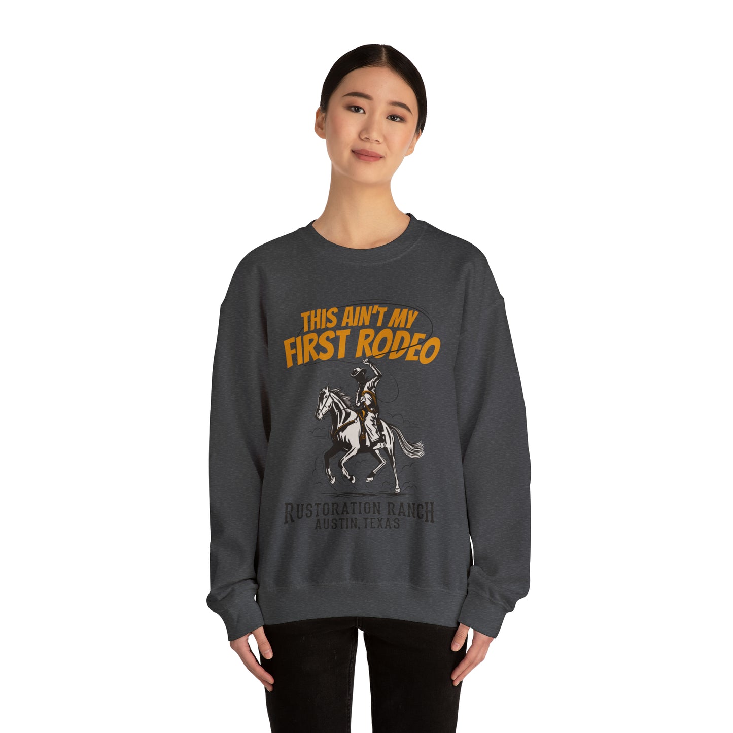 Rodeo Unisex Heavy Blend™ Crewneck Sweatshirt