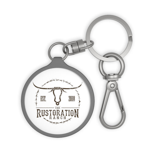 Rustoration Ranch Logo Keyring Tag