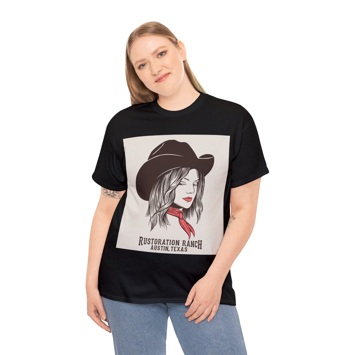 Cowgirl Unisex Heavy Cotton Tee