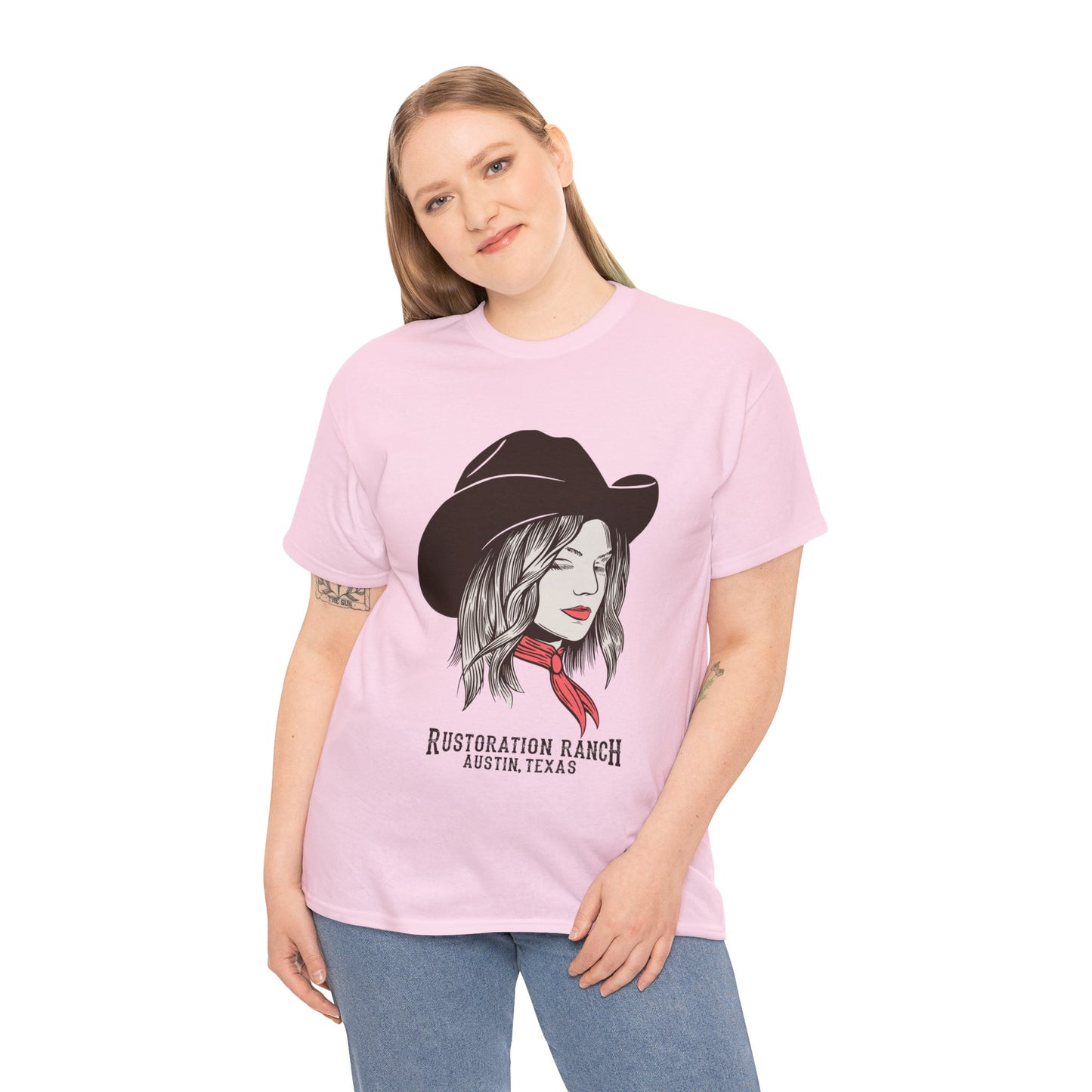 Cowgirl Unisex Heavy Cotton Tee