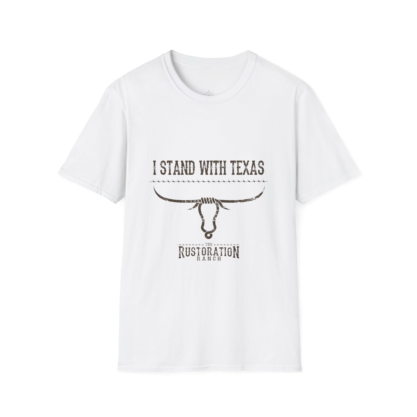 I Stand with Texas Softstyle T-Shirt