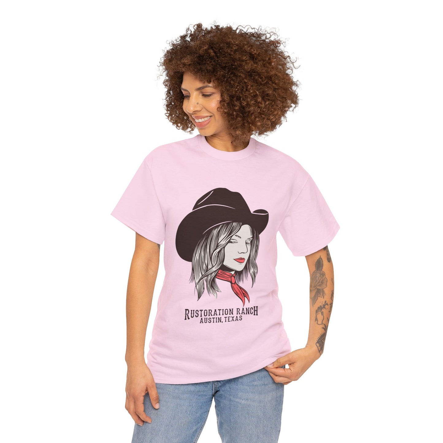 Cowgirl Unisex Heavy Cotton Tee