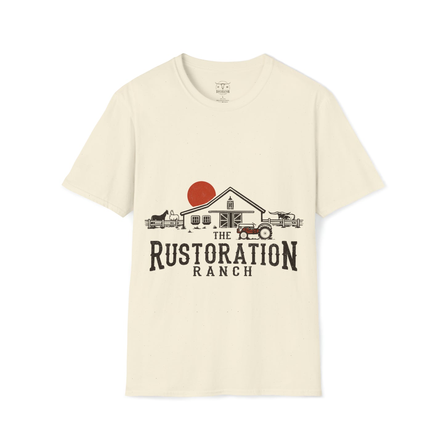 Rustoration Ranch Unisex Softstyle T-Shirt