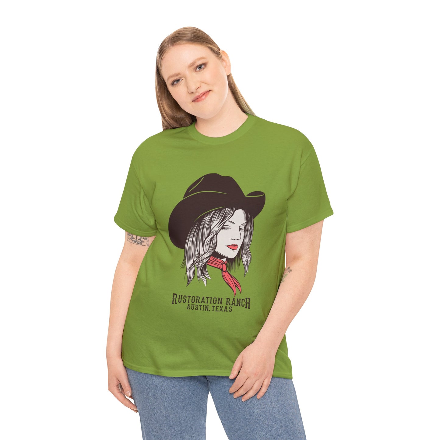 Cowgirl Unisex Heavy Cotton Tee