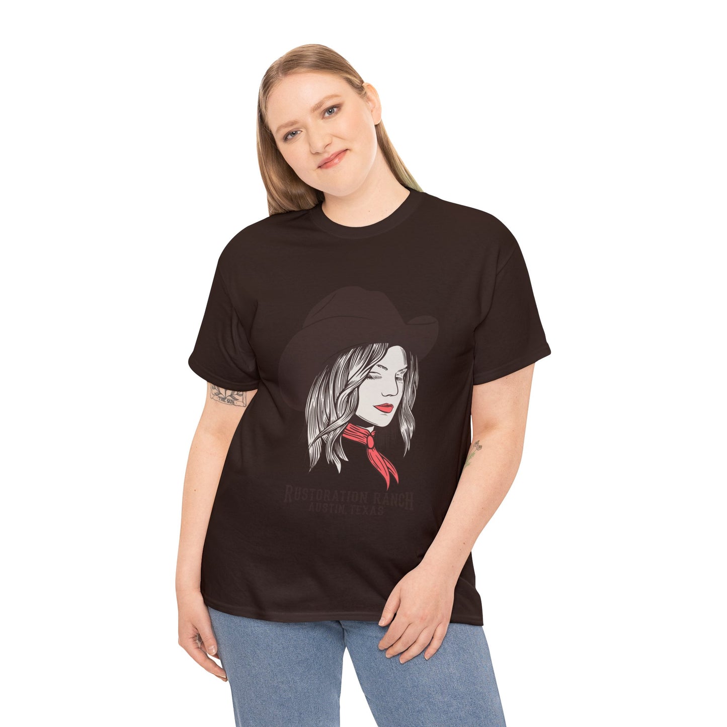 Cowgirl Unisex Heavy Cotton Tee