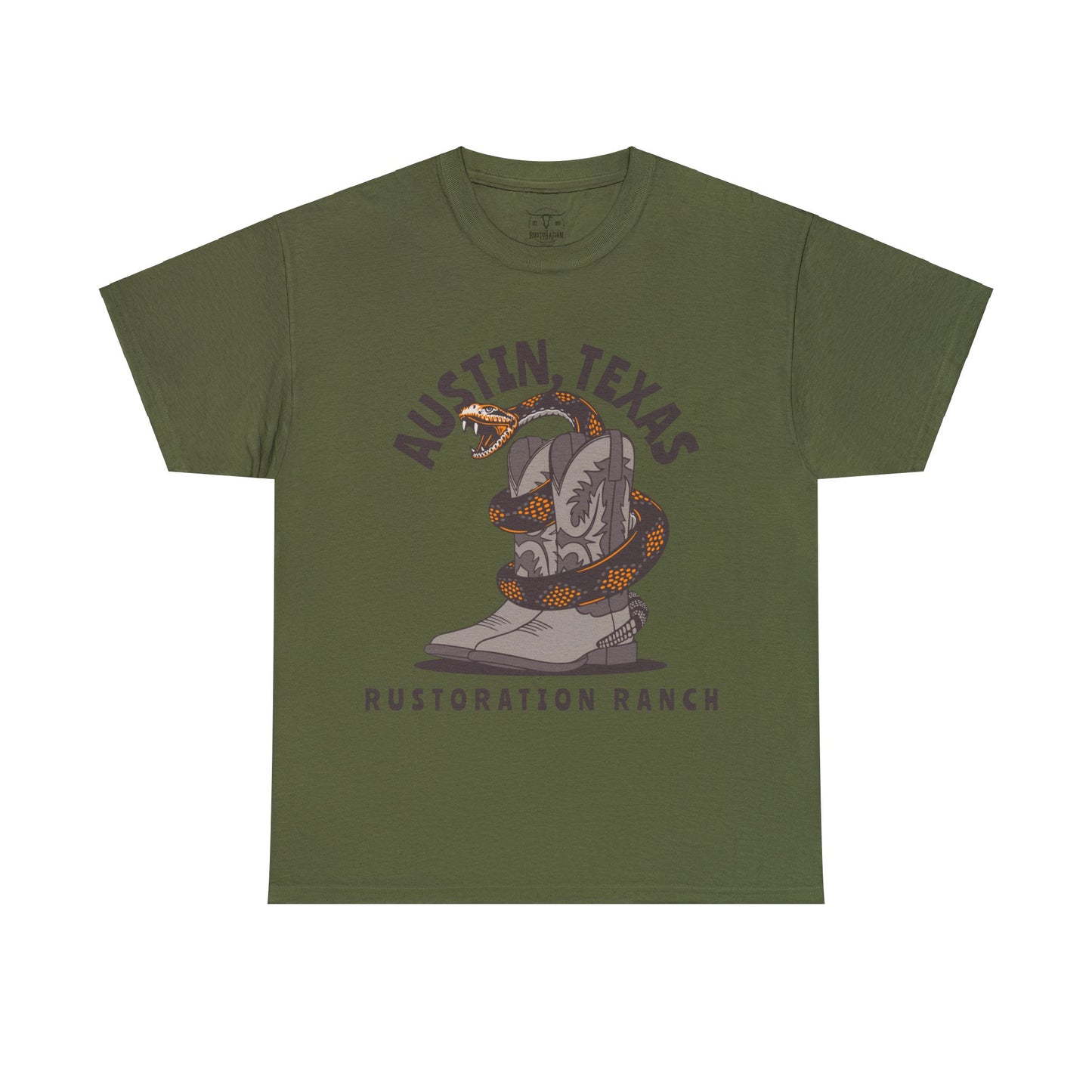 Snake Boots Unisex Heavy Cotton Tee