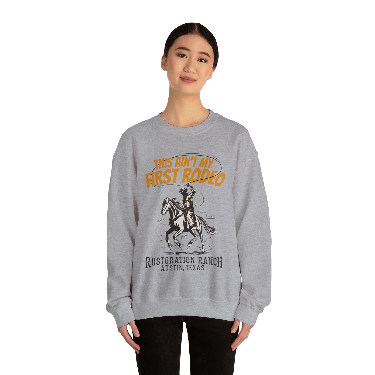 Rodeo Unisex Heavy Blend™ Crewneck Sweatshirt