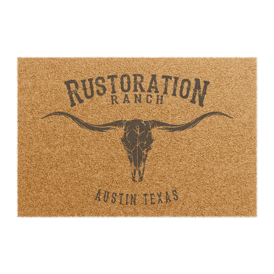 Longhorn Skull Doormat