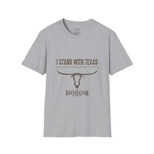 I Stand with Texas Softstyle T-Shirt