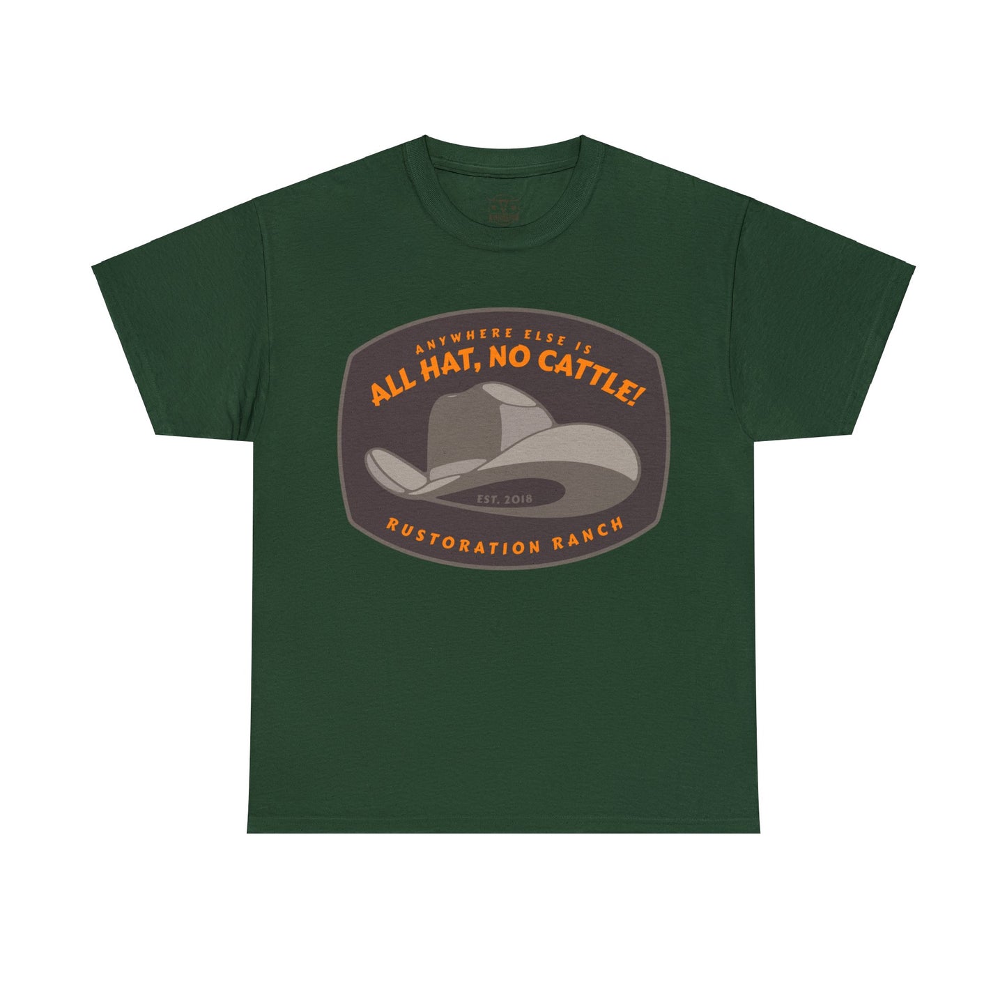 All Hat No Cattle Unisex Heavy Cotton Tee