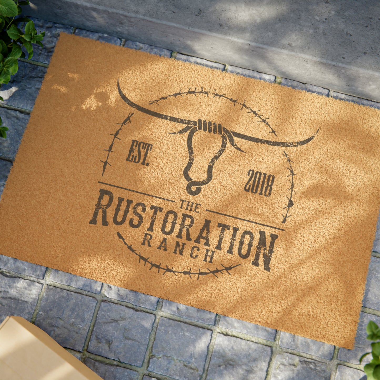 Rustoration Ranch Logo Doormat