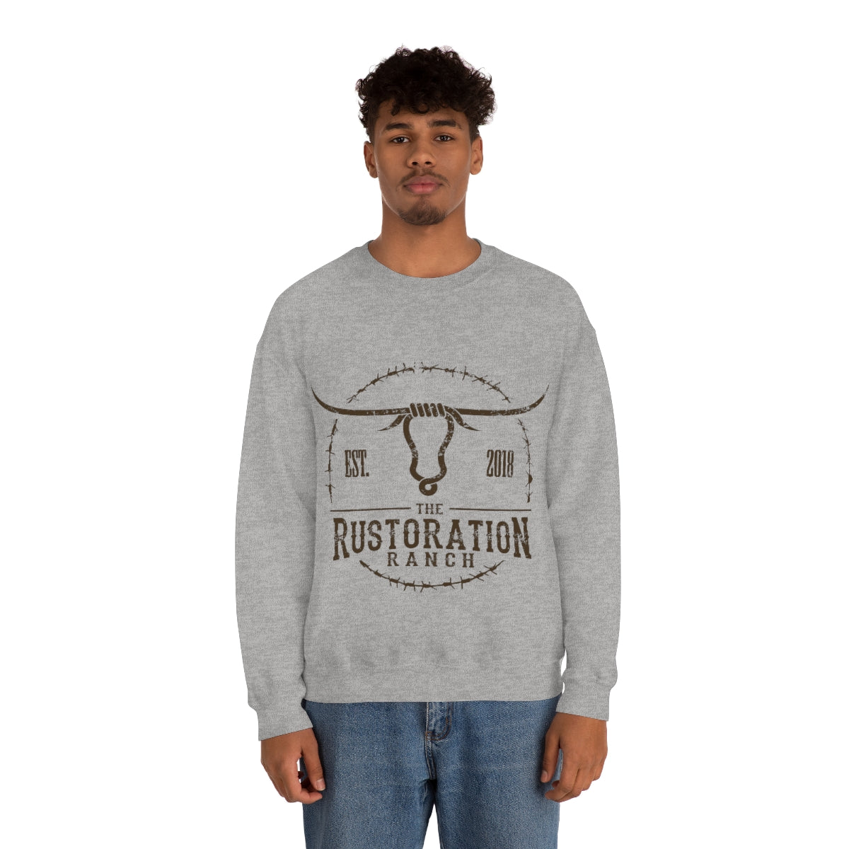 Rustoration Ranch Unisex Heavy Blend™ Crewneck Sweatshirt