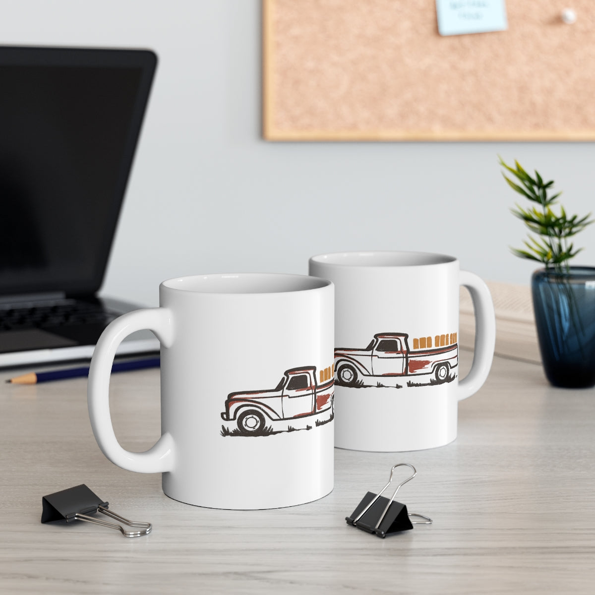 66 Ford Pickup Ceramic Mug 11oz