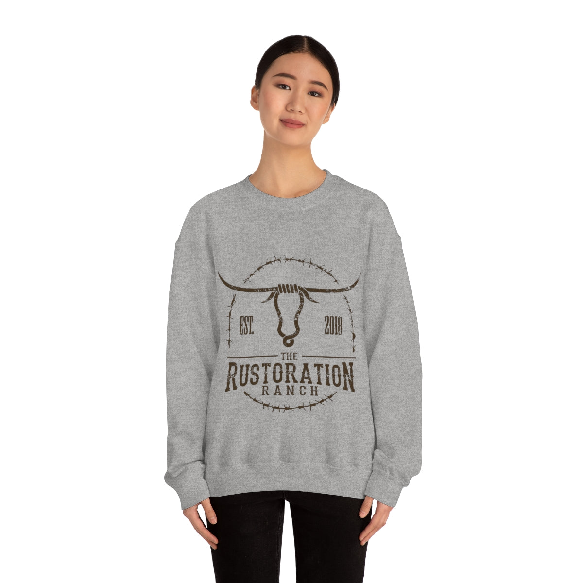 Rustoration Ranch Unisex Heavy Blend™ Crewneck Sweatshirt