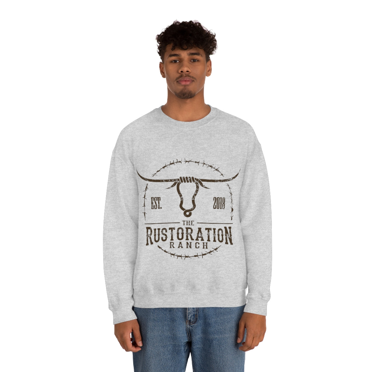 Rustoration Ranch Unisex Heavy Blend™ Crewneck Sweatshirt