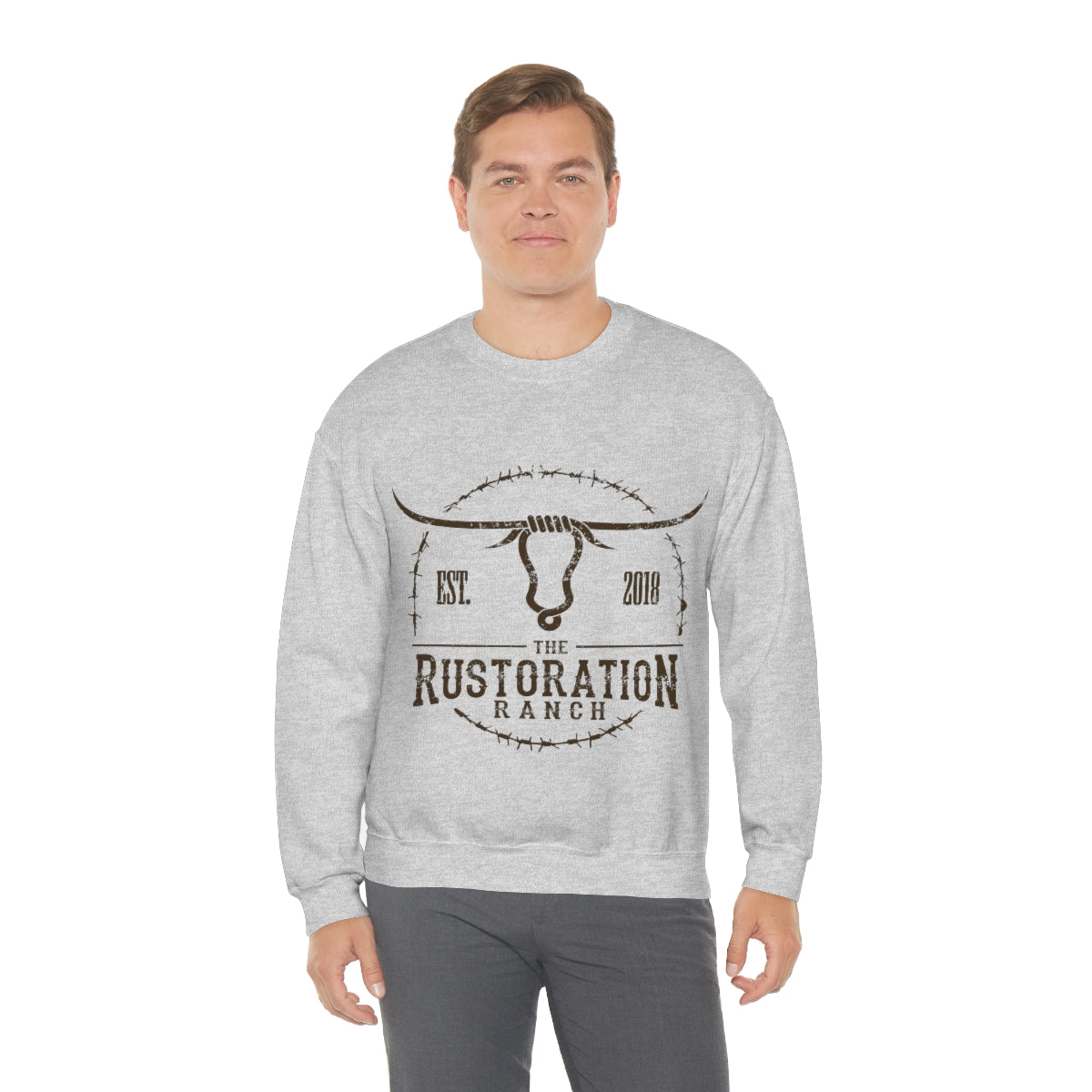 Rustoration Ranch Unisex Heavy Blend™ Crewneck Sweatshirt