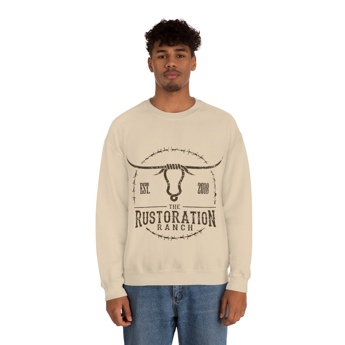 Rustoration Ranch Unisex Heavy Blend™ Crewneck Sweatshirt