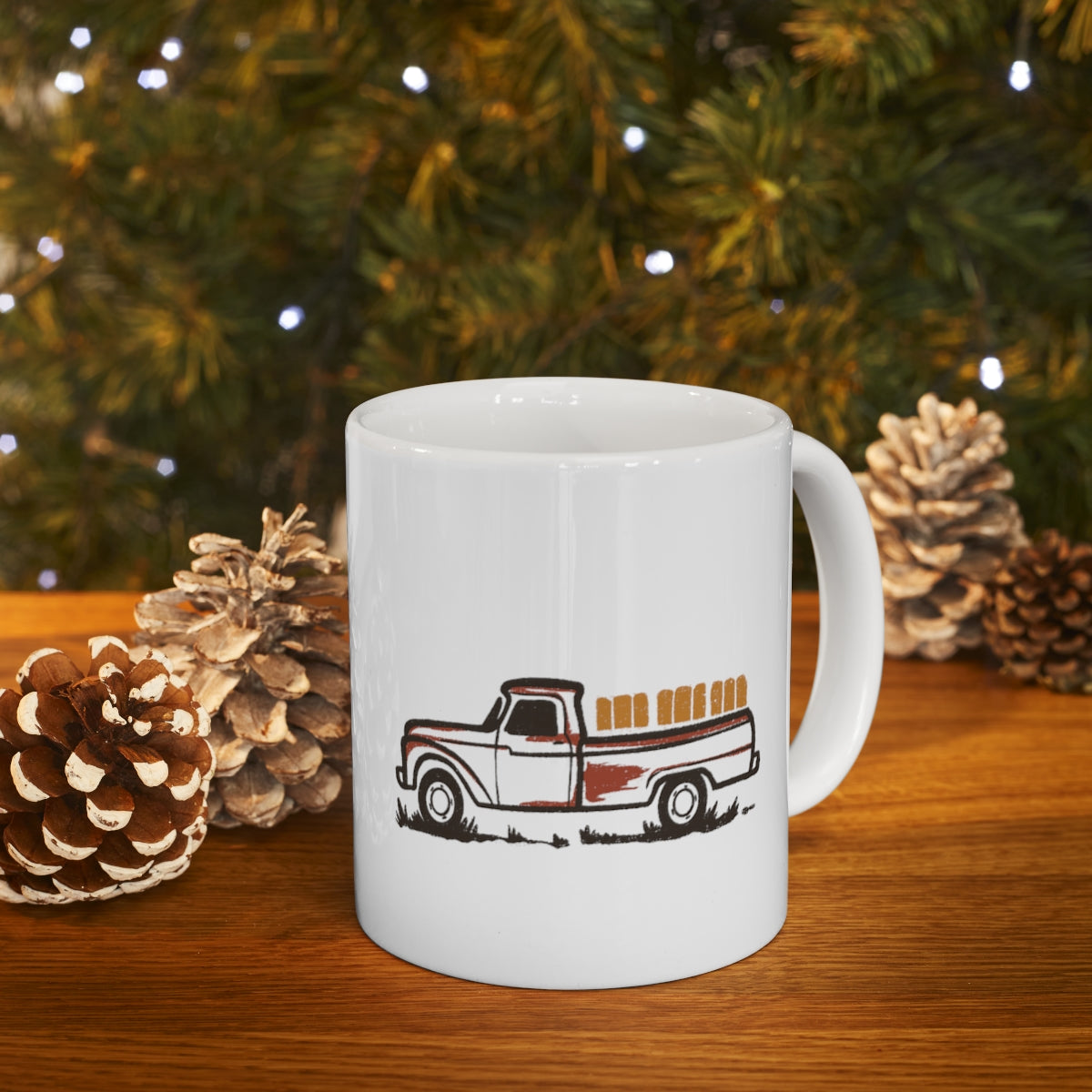 Rustoration Ranch Truck Ceramic Mug 11oz