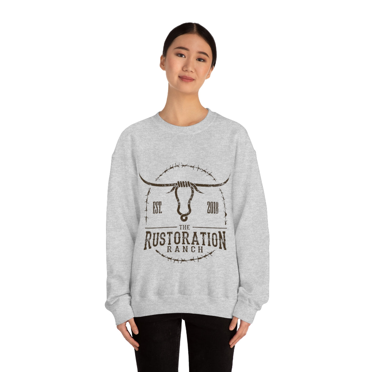 Rustoration Ranch Unisex Heavy Blend™ Crewneck Sweatshirt