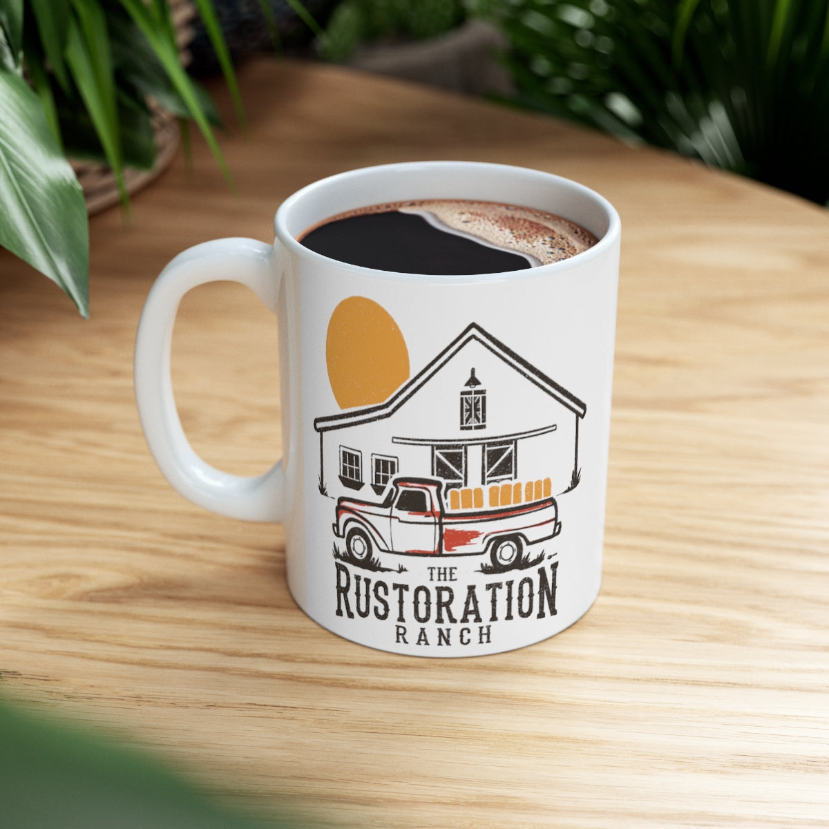 Rustoration Ranch Truck Ceramic Mug 11oz