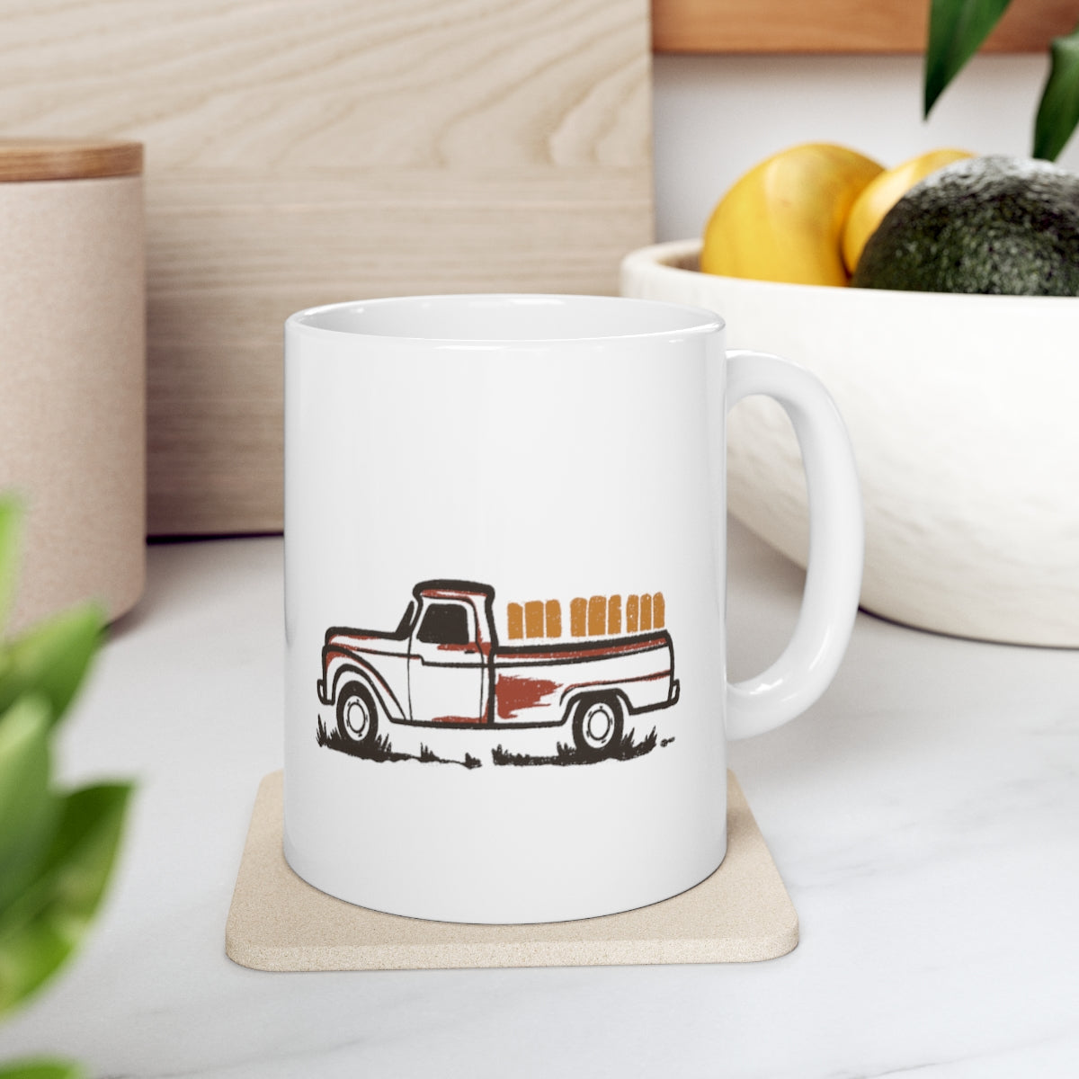 Rustoration Ranch Truck Ceramic Mug 11oz