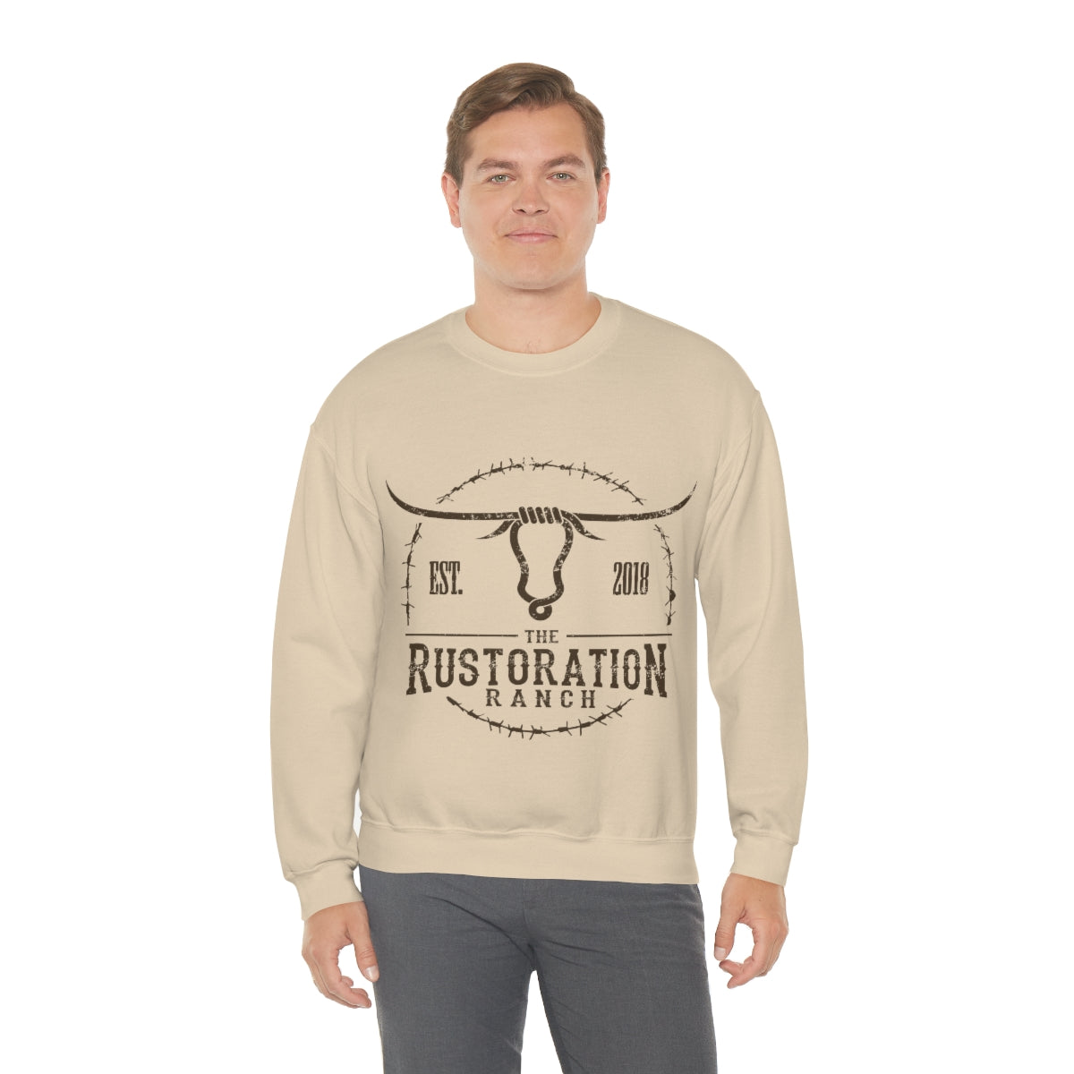 Rustoration Ranch Unisex Heavy Blend™ Crewneck Sweatshirt